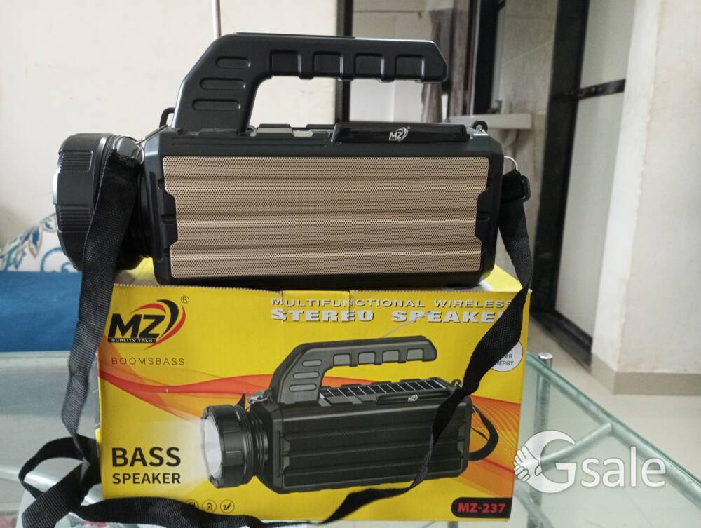 Torch With Fm,Sollar Charging, New