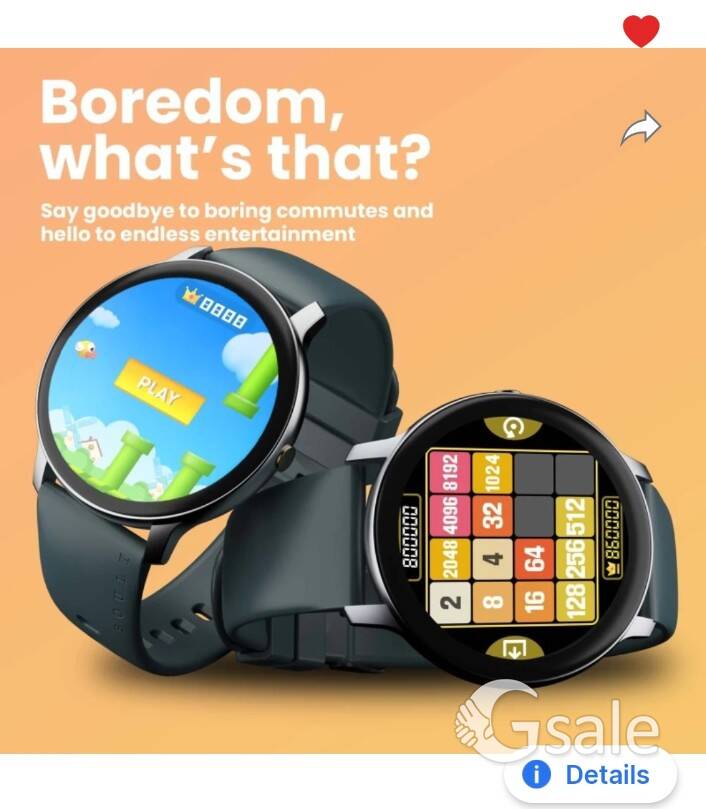 BOULT COSMIC R SMART WATCH GOOD CONDITION 