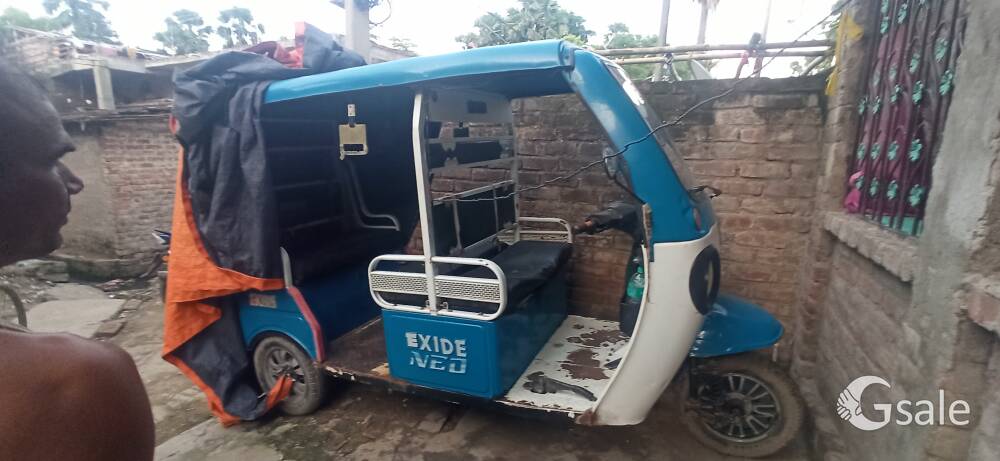 e rickshaw Exide new 