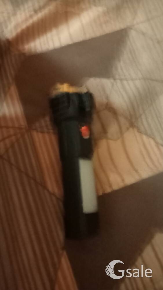 High power torch with power bank hammer cutter 1 month used 