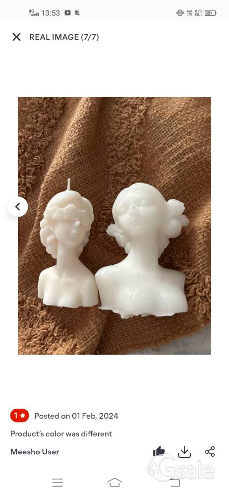 Angel Figure candel