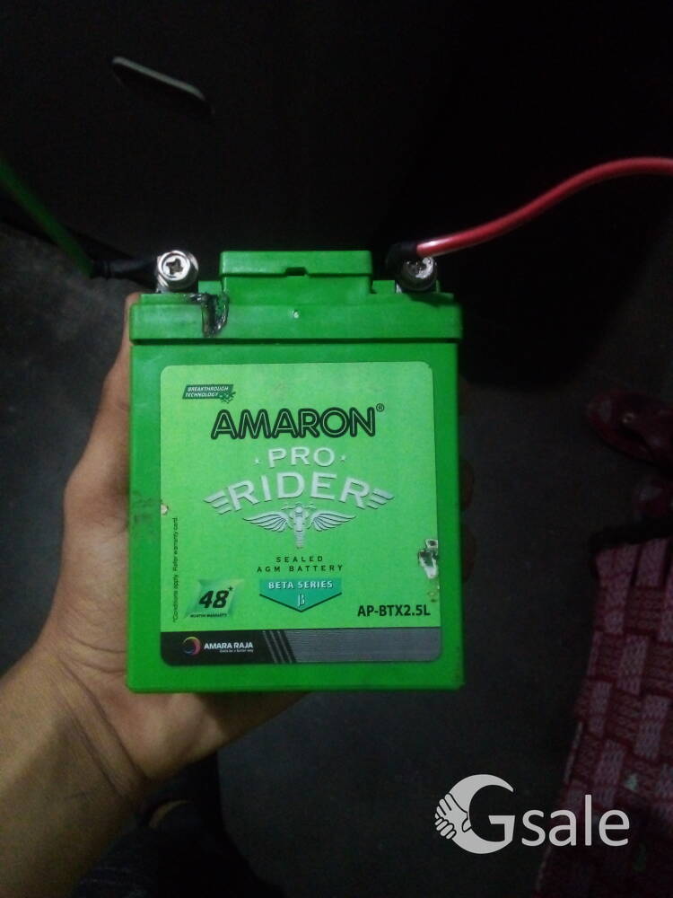 Amazon battery battery price  650  Rupees size 2.5 ah and 42 month warranty and 6 to7 month old batt