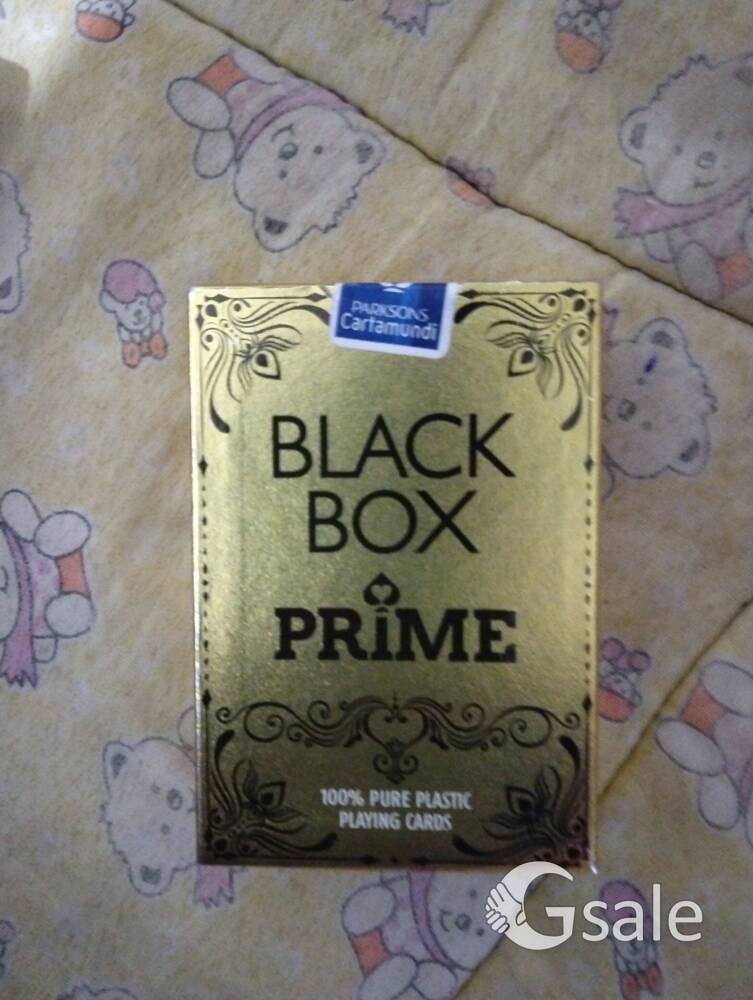 Black Box prime 100% pure plastic playing cards ♦️♥️♣️♠️