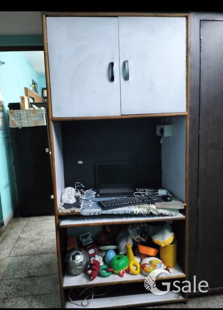 Study Table With Cupboard 