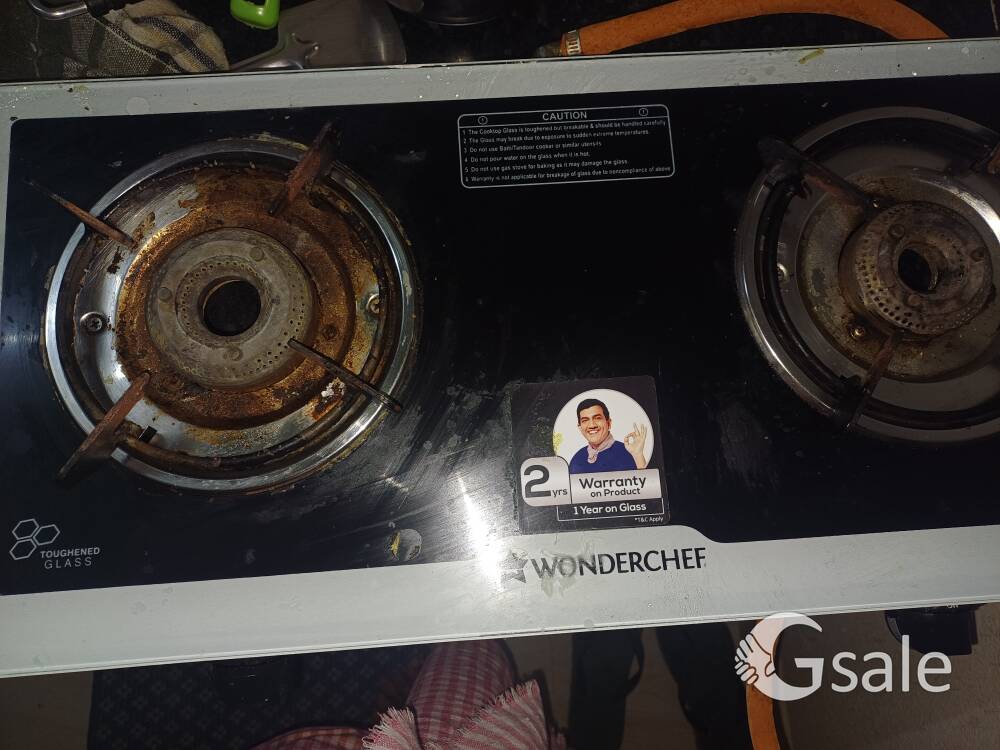wonder chef 2 burner gas stove