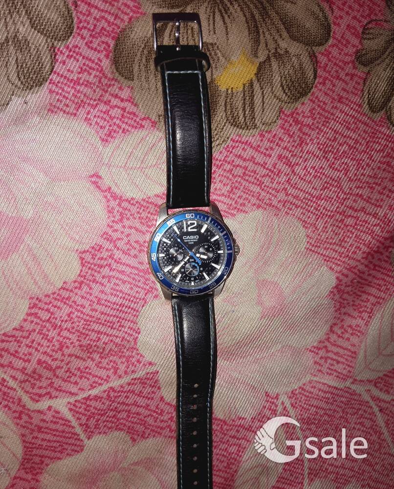 Casio watch Japan MOV'T WR100m