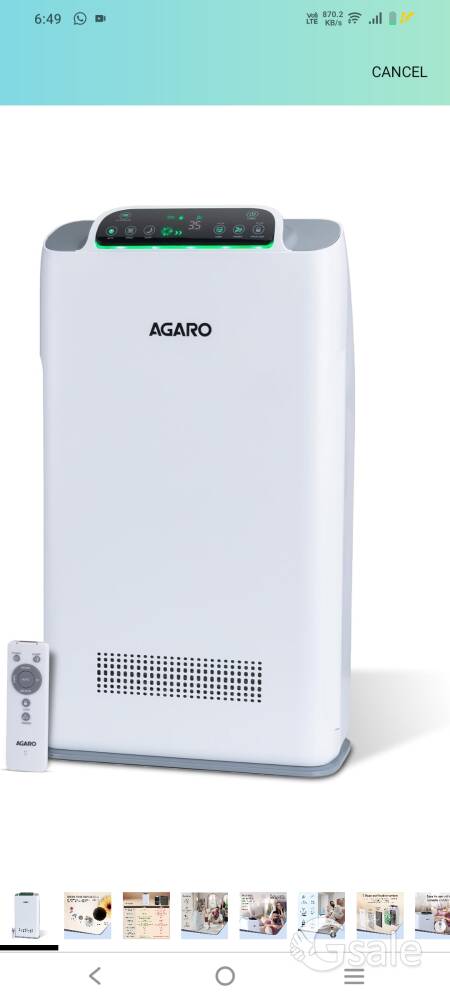 agaro air purifier 