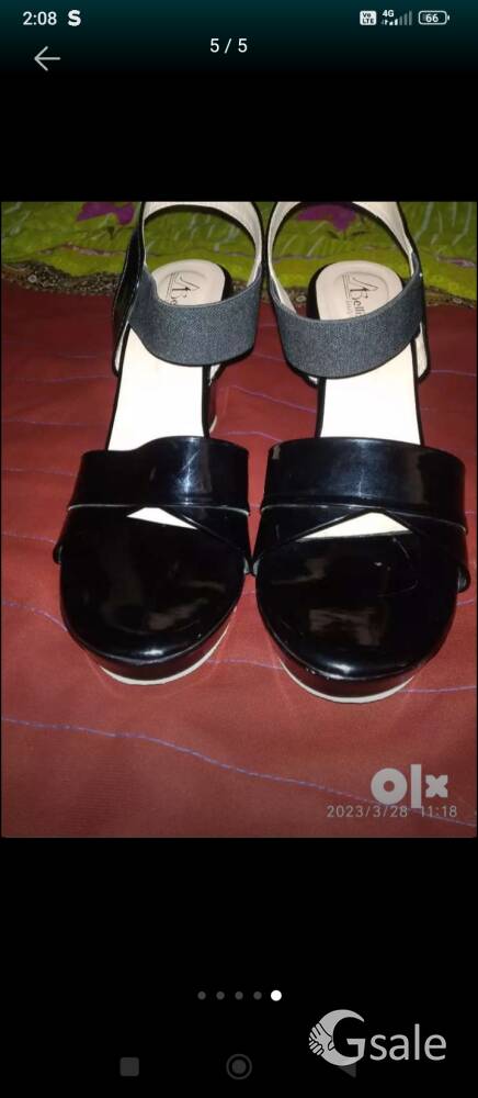 new black heels for sale 850rs