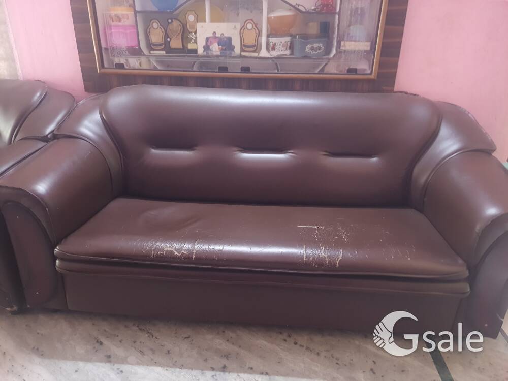 sofa set leatherette 3+1+1