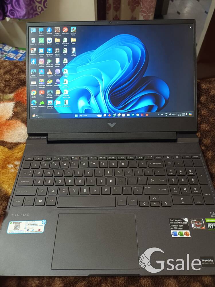 Hp victus gaming laptop Good condition 