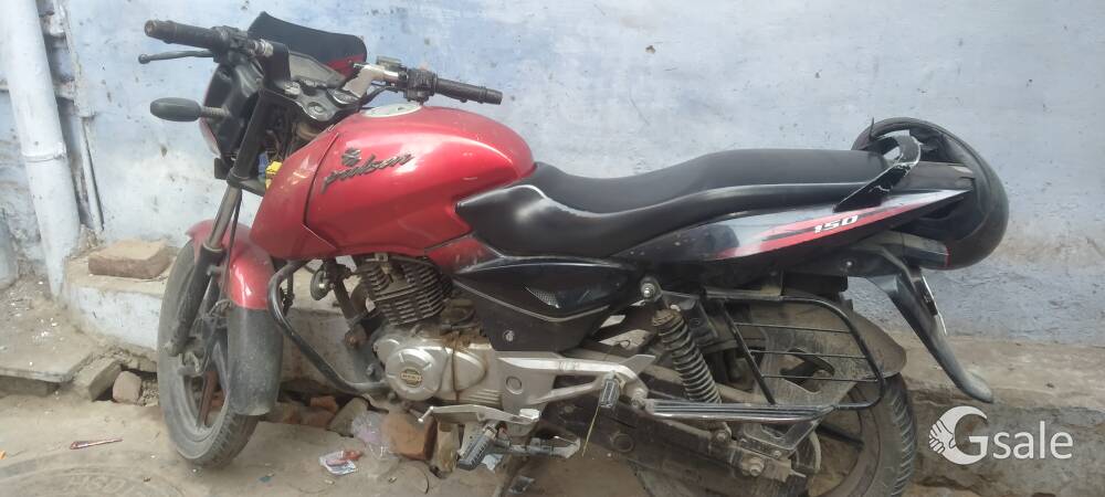 Bajaj Pulsar 150cc Red in Colour is in good condition  2011 model Frist owner.