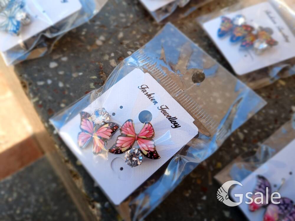 Korean type butterfly wings Earrings 