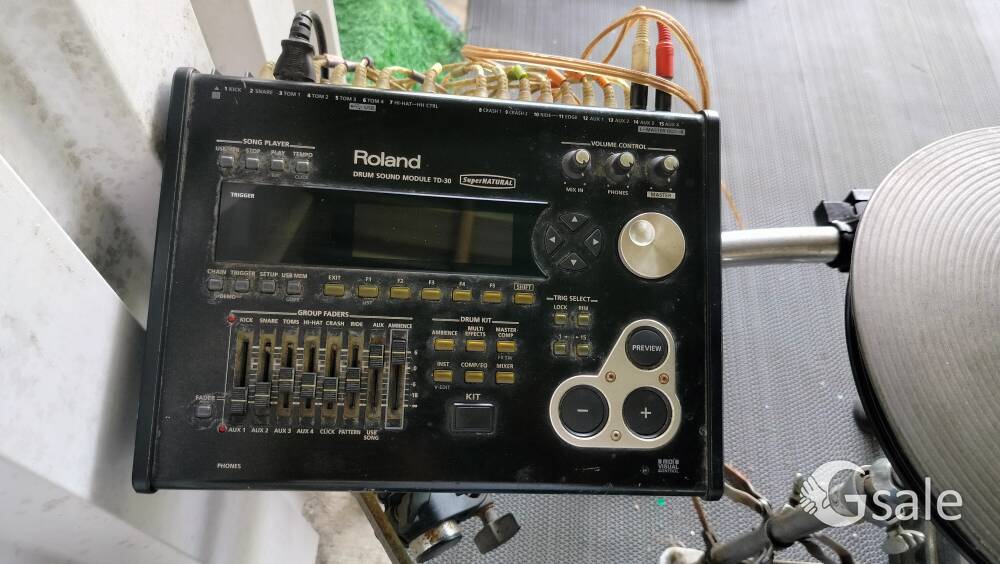 drum set rolland td 30