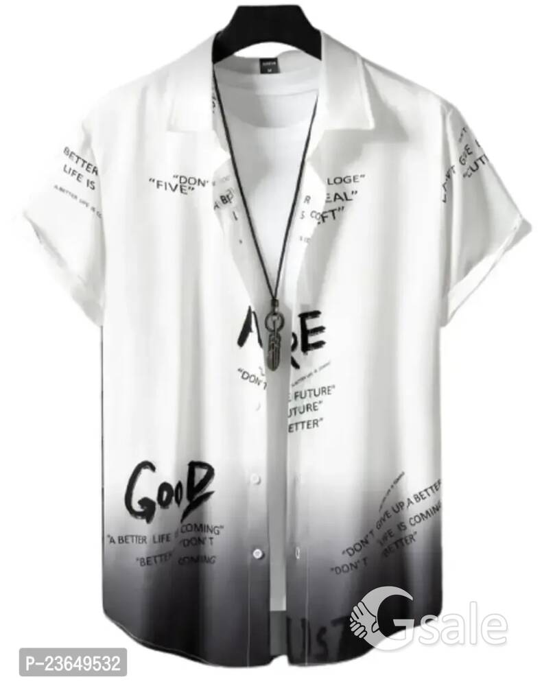 Stylish Regular Fit Short Sleeves Casual Shirt for 