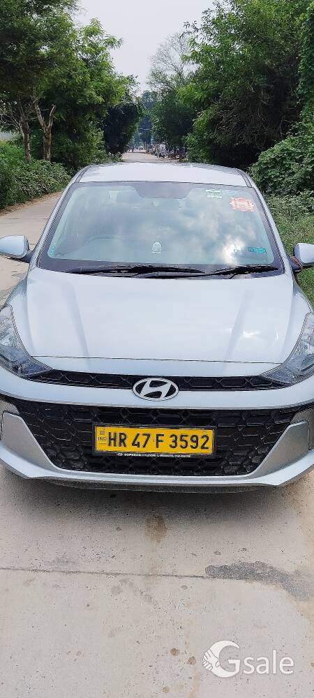 Hyundai Aura CNG 2023 In Good Condition A Well Maintained Car With Taxi Plate 