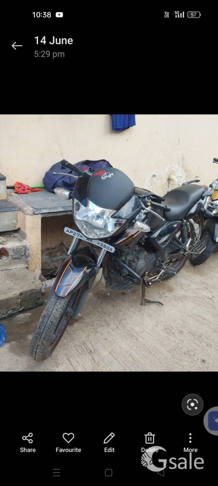 TVS Apache supercondition bike 160