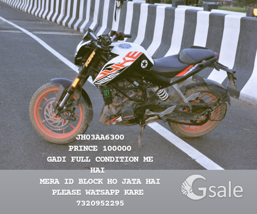 ktm Duke 125 model 21