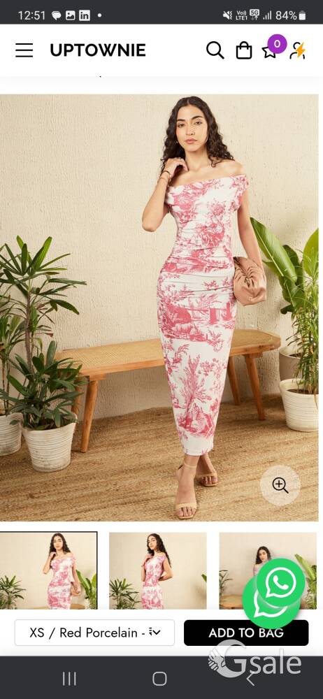 Uptownie unused bodycone dress