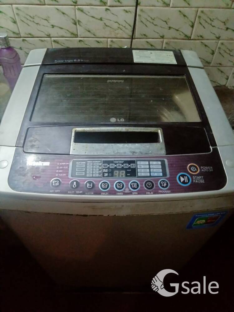 LG uploading 6.5 kg fully auto washing machine 