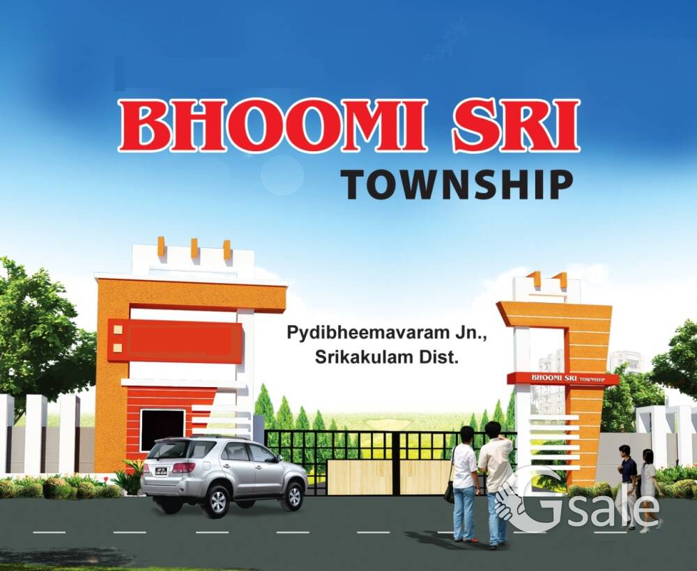 Residential Open Plots for sale @ Pydibheemavaram jn., Srikakulam 