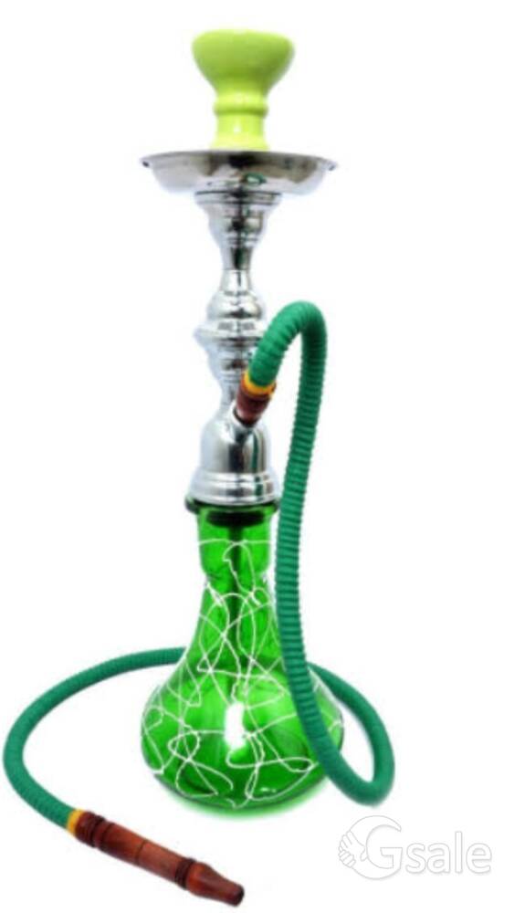 24 inch metal hukka