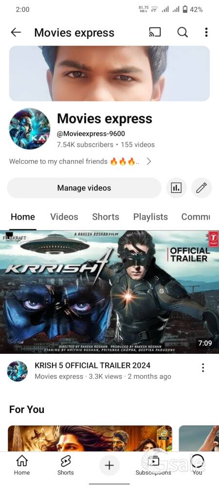 youtube channel 