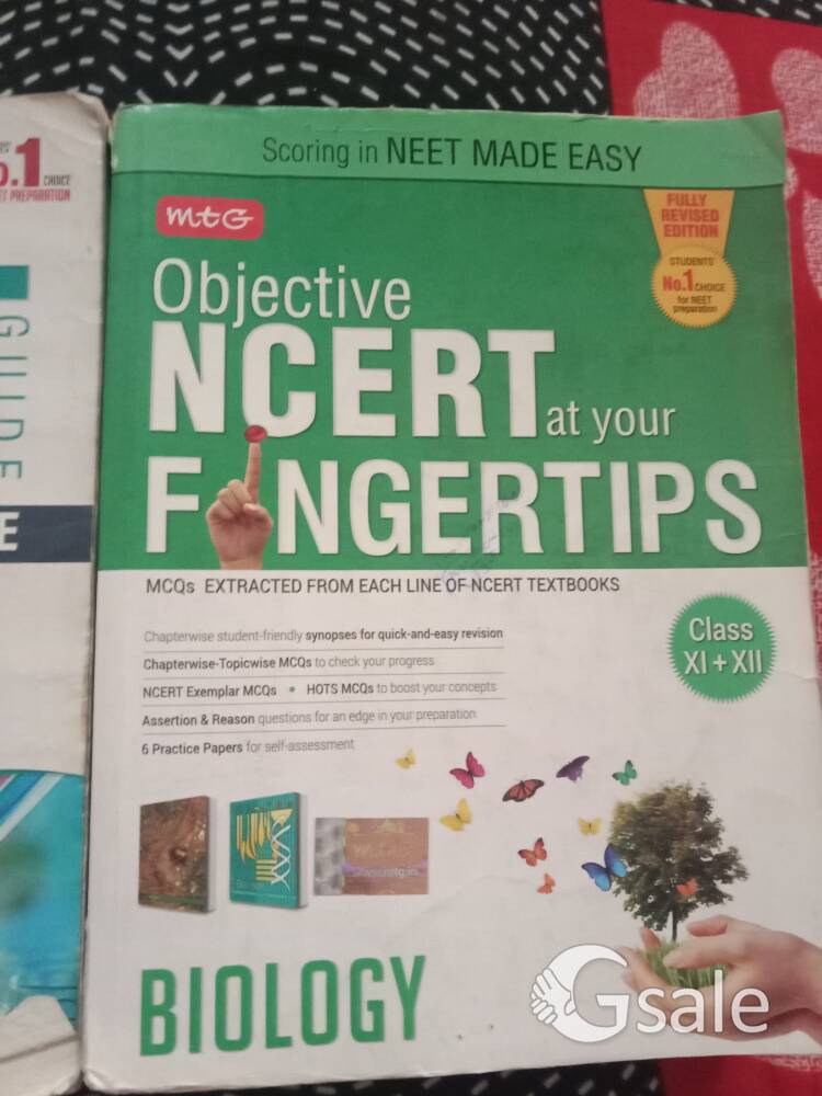 NCERT MCQ books chemistry & biology 