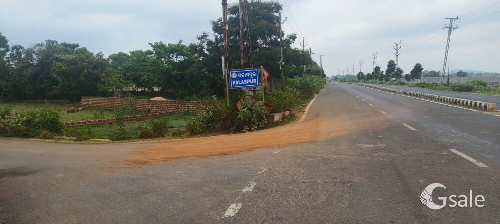 Khordha Chandaka Highway Side Plot For Sale At Palaspur, Chhatabar.