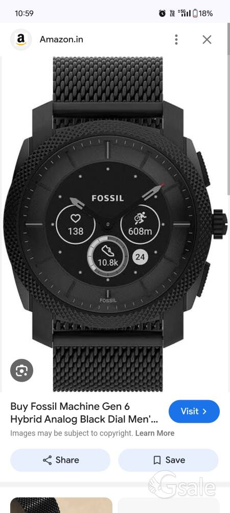 fossil hybrid gen 6 smartwatch 