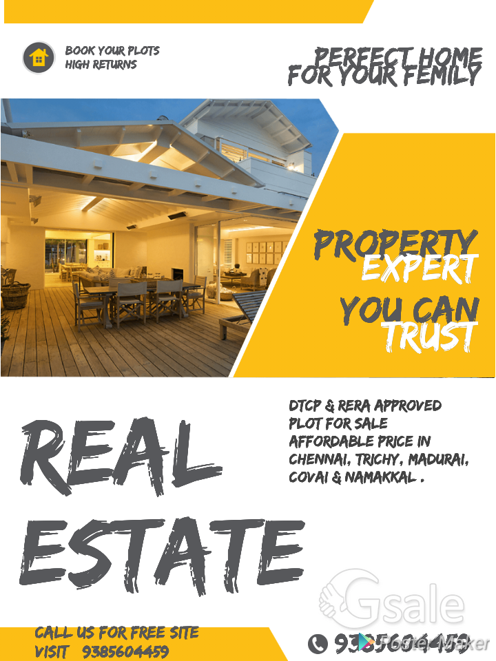 GATED COMMUNITY PLOTS FOR SALE AFFORDABLE PRICE 