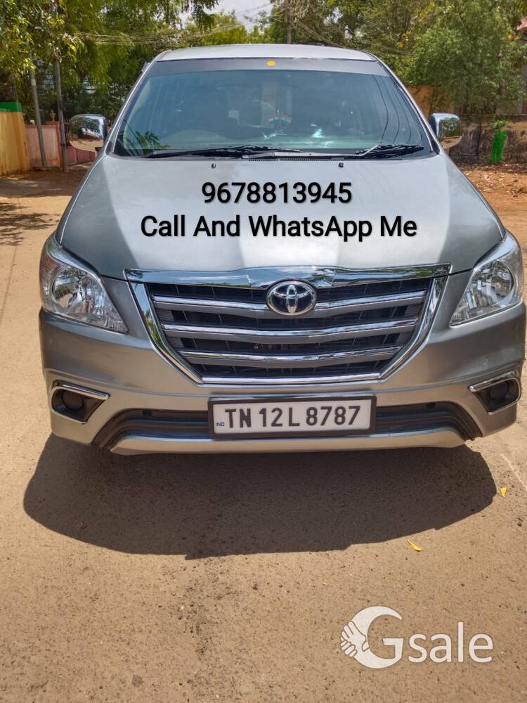 Toyota Innova 2016 model single owner