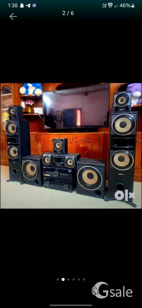 home theatre 6.1 sony