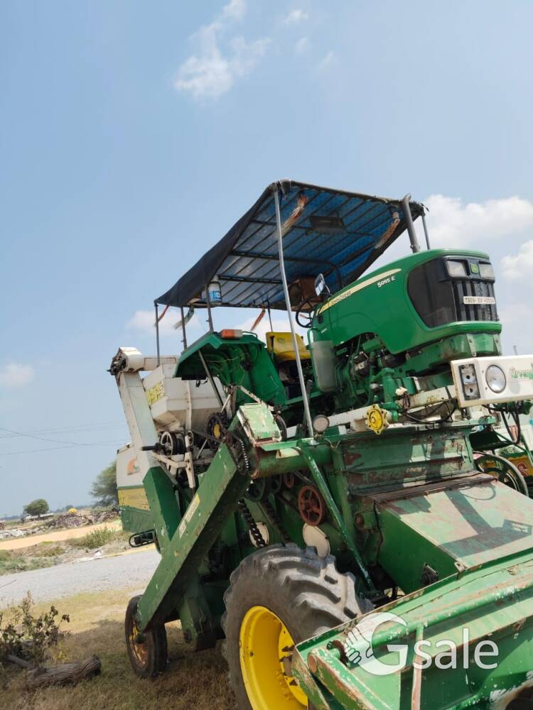 john deere 5055 harvester second hand 