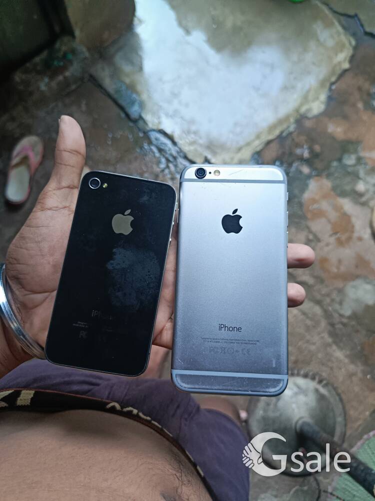 iPhones 6 and I phone 4 sell end exchange 