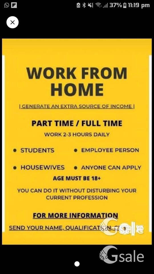 work from home only mobile need
