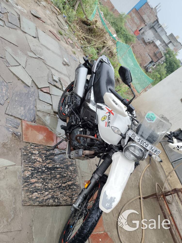 hero xpluse 200 abs dual disk 2021 model km 44000 arjant sell karni hai condition 100 hai arjant 