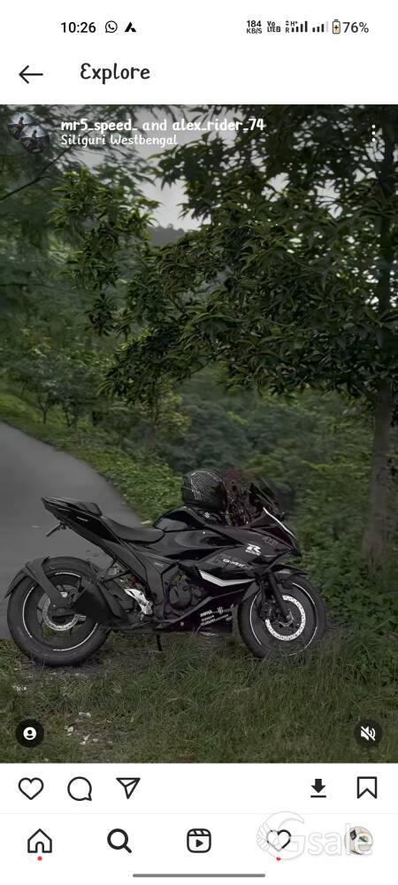 Suzuki Gixxer for sale  good condition   
