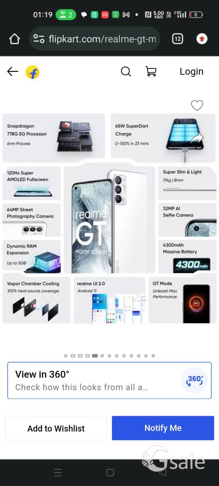 realme GT master addition
