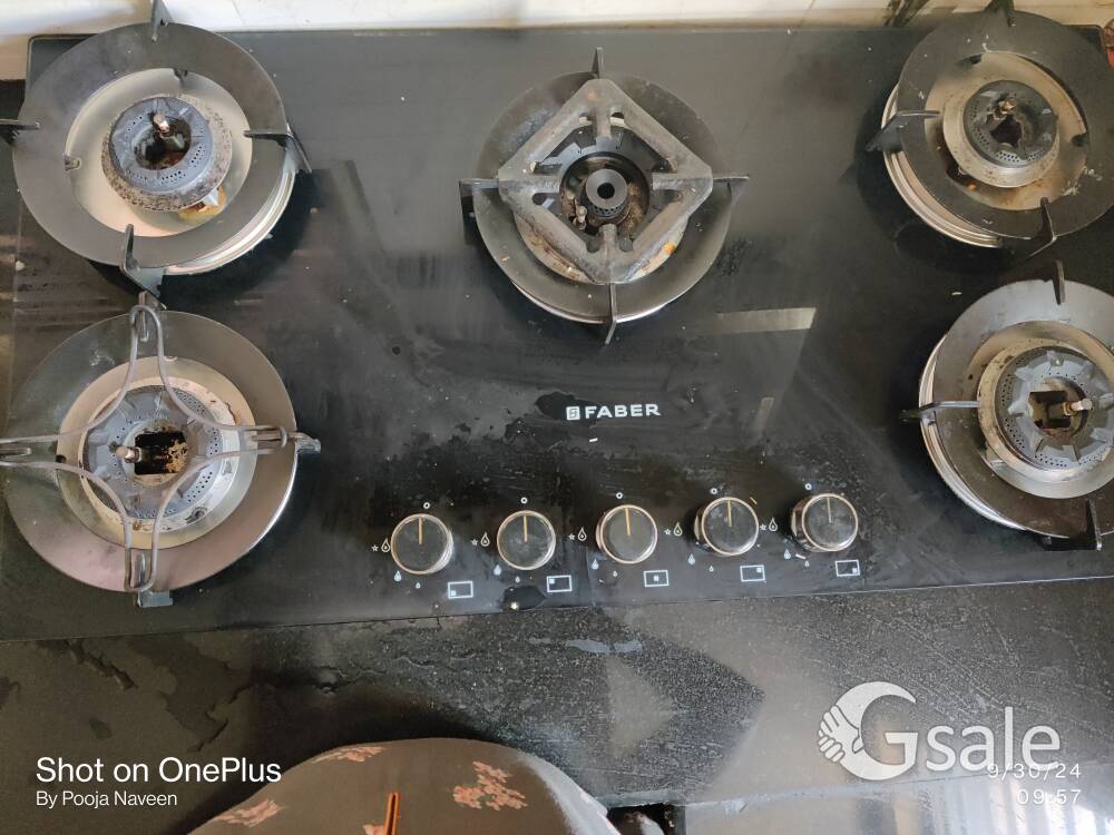 FABER 5 burner cooktop