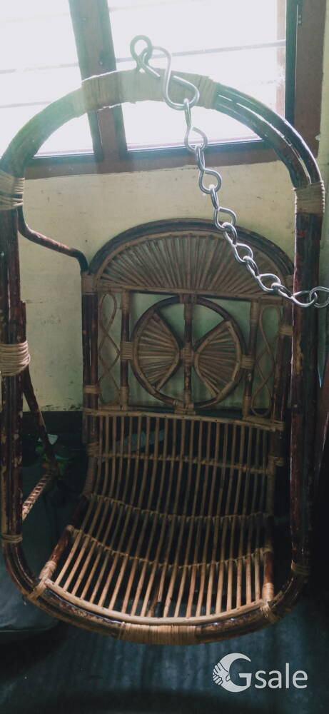 wooden swing