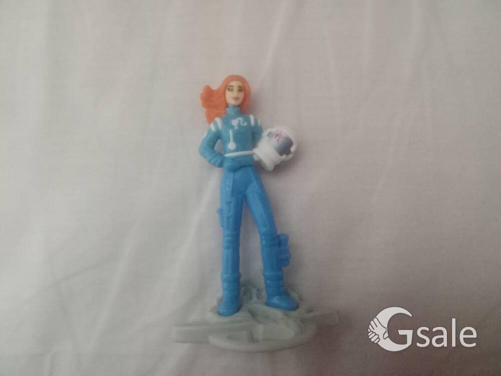 Barbie as astronaut on moon 