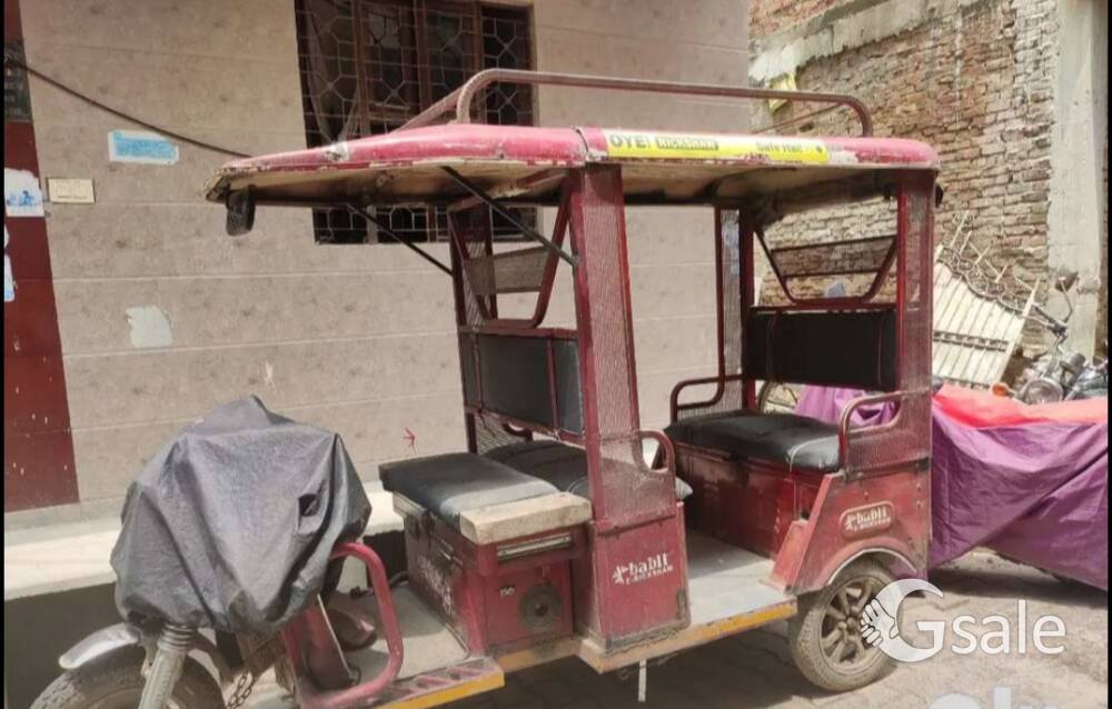 E rickshaw urgent sale 