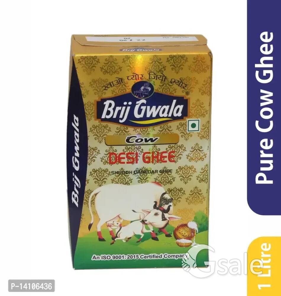 Pure Desi Cow Ghee 1kg -- Free Home Delivery 