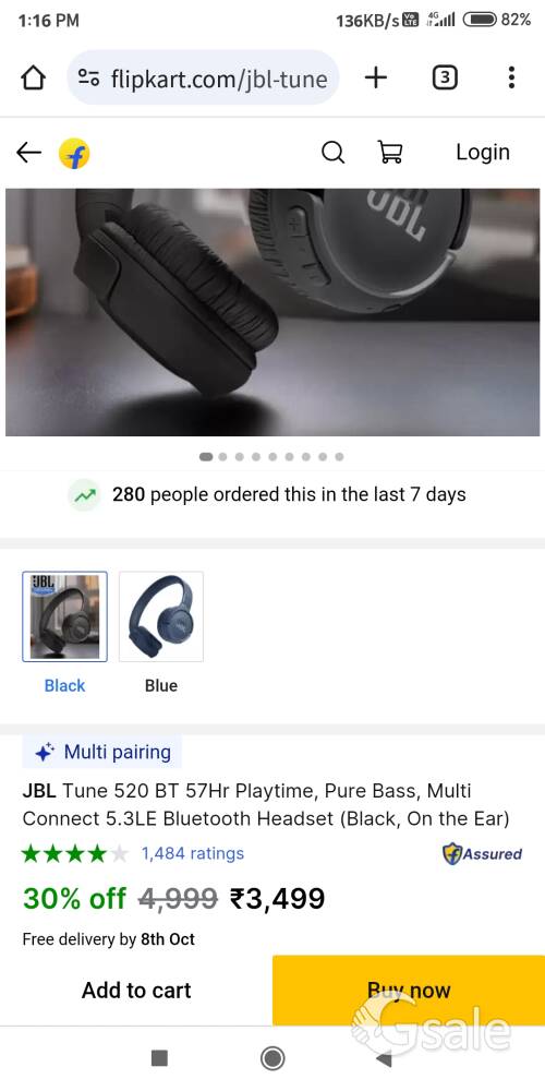 JBL headphones 