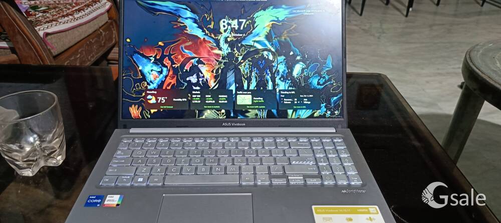 i5 12th Generation  Graphic Card Intel Iris Xe 16 gb Ram 512 gb SSD Asus Vivo book 15
