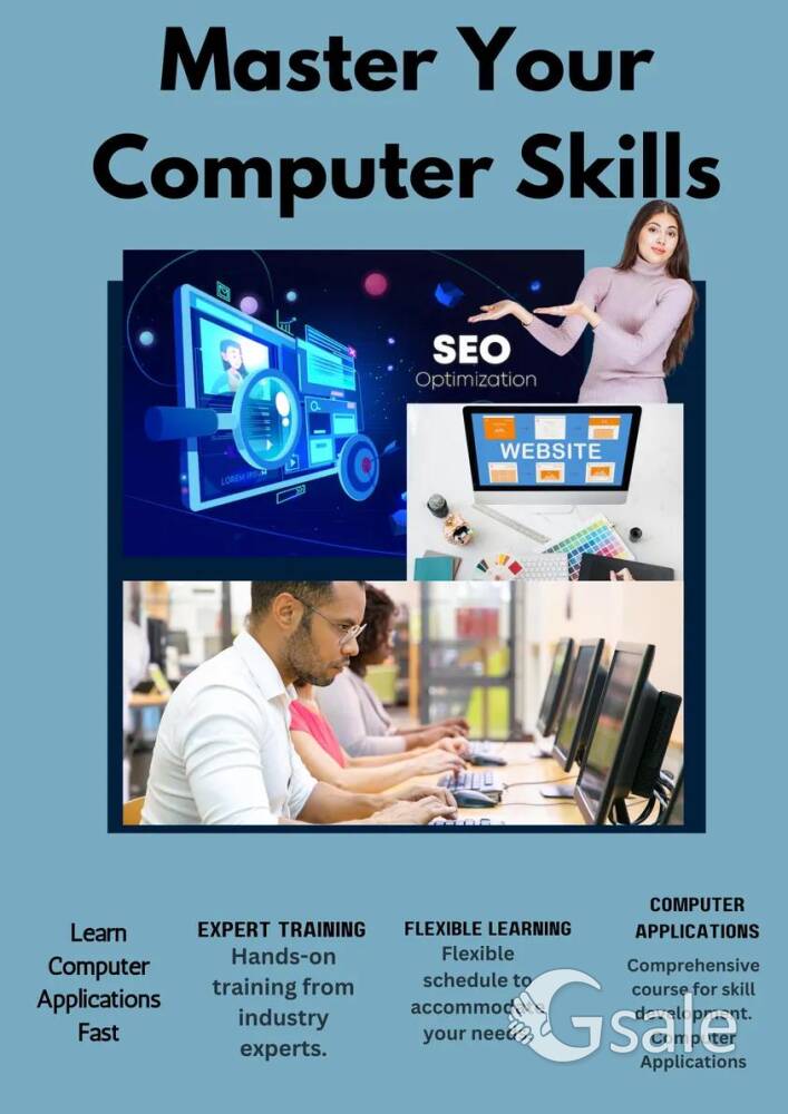 master your computer skills and after earn