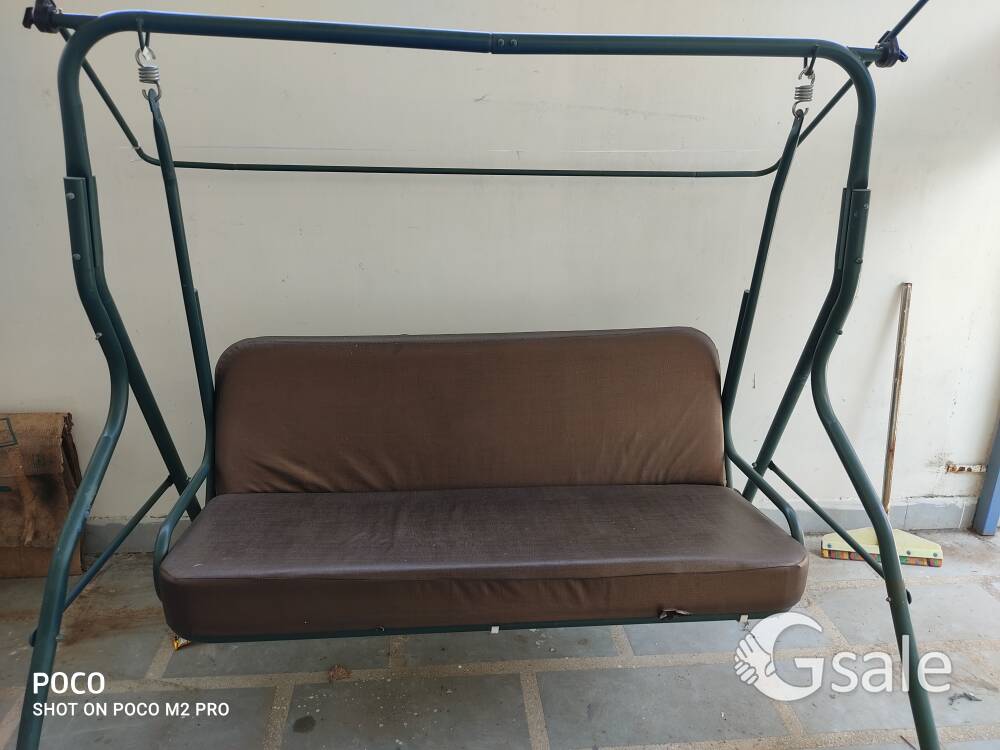 a three seater jhula( swing) 