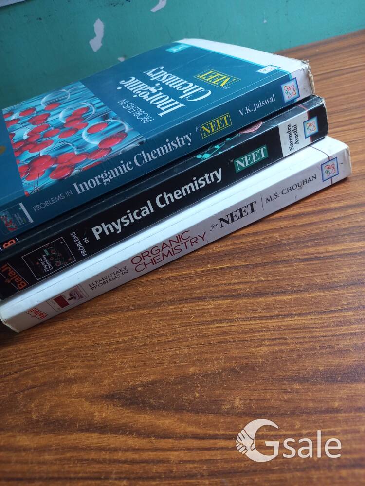 M.s chauhan || V.k jauswal || N.Awasthi complete set of NEET chemistry CHEMSTRY BOOK