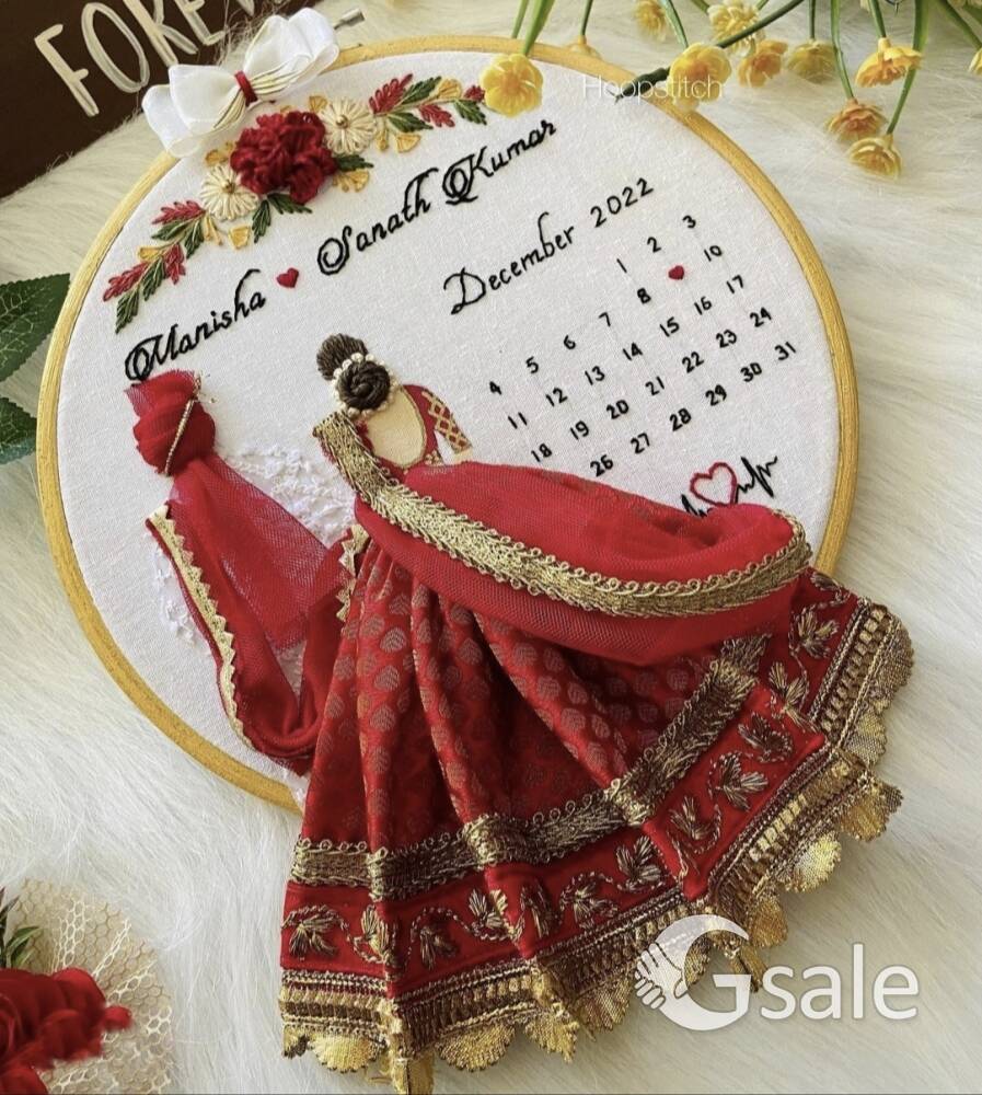 Embroidery Hoop Wedding Hoop 