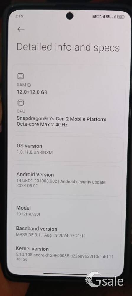 mi note 13 pro 5g 12.256